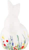 Прикраса Великодній кролик у квітах декор 958359
