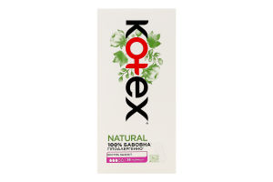 Прокладки ежедневные гигиенические Нормал+ Экстра защита Natural Kotex 36шт