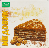 Торт Древний медовик Гама Fresh Sandwiches к/у 1.07кг