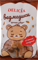 Пряники заварные Мишки Delicia м/у 320г