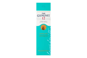 Віскі 700мл 40% шотландське односолодове 12 років The Glenlivet к/у
