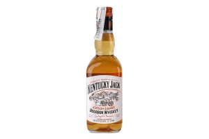 Виски 0.5л 40% американский Bourbon whiskey Kentucky Jack бут