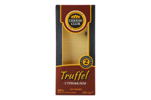 Сыр 50% твердый Трюфель Cheese Club к/у 150г