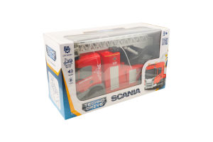 Іграшка Автомодель Пожежна машина світло/звук/вода Scania TechnoDrive