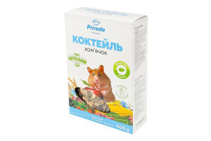 Корм д/гризунів Коктейль Хом"ячок 500г Природа