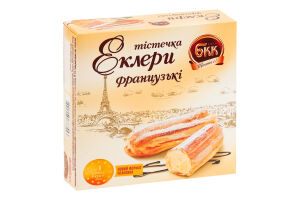 Пирожные Эклеры французские Київ БКК к/у 165г
