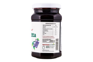 Джем чорничний органічний пастеризований Bio Fiordifrutta с/б 250г
