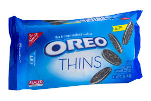 Oreo Thins Chocolate Sandwich Cookies
