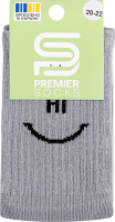 Шкарпетки дит Premier socks Hi-Bye св.сірий р20-22