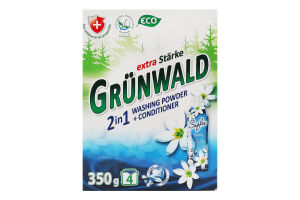 Порошок пральний універсальний 2в1 Grünwald 350г