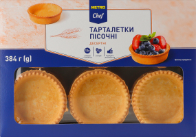 MC ТАРТАЛЕТКИ ДЕСЕТРНІ 384Г
