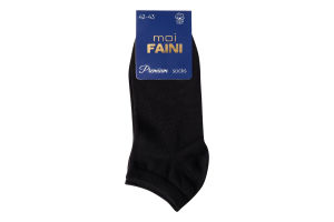Носки муж moi Faini 113010 короткие черный р.42-43