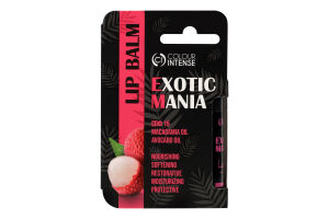 Бальзам для губ Lychee juice Exotic mania Colour intense 5г