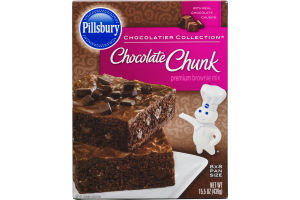 Pillsbury Chocolatier Collection Chocolate Chunk Premium Brownie Mix