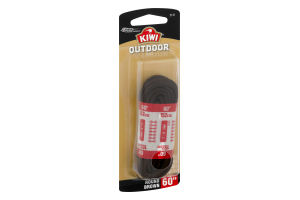 Kiwi Outdoor Laces Round Brown 60"
