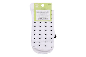 Шкарпетки Premier socks вис рюш чорн горох р23-25