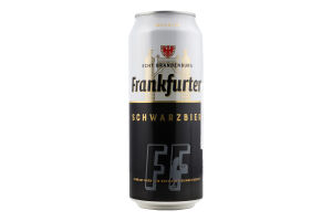 Пиво Frankfurter Schwarzbier 0,5л з/б 5% И215 (Німеччина)