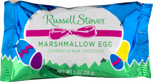 Russell Stover Marshmallow Egg Covered in Milk Chocolate