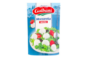 Сыр 45% свежий Моцарелла Мини Galbani д/п 285г