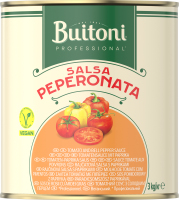 Соус томатний з солодким перцем Salsa peperonata Professional Buitoni з/б 3кг