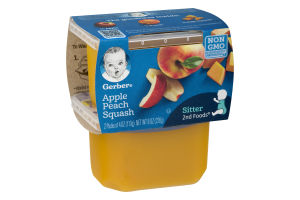 Gerber Apple Peach Sqaush 2nd Foods