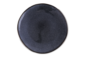 Tарілка MBM My Home Фйорд темно-синя 22,5см KP-126