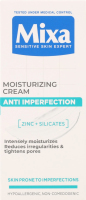 МІКСА крем 50 для чутливоїї шкіри обличчя схильної до недосконалостей. Зволожуючий