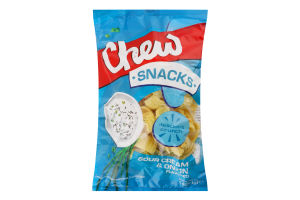 Снеки со вкусом сметаны с луком Chew м/у 140г