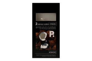 Свічка чайна Кокос максі 2шт Пако ІФ
