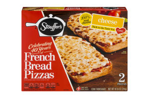 Stouffer's French Bread Pizzas Cheese - 2 CT