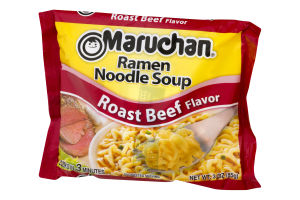 Maruchan Ramen Noodle Soup Roast Beef Flavor