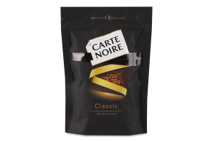 Кава натуральна розчинна сублімована Classic Carte Noire д/п 70г