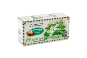Чай Мята + Ромашка Карпатський чай к/у 20шт