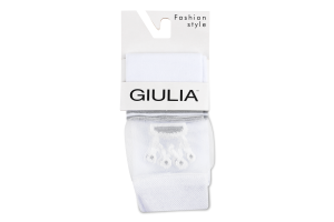 Гольфи дит Giulia Cristal Lurex KG1001 white р.18