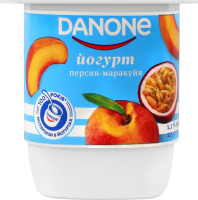 Йогурт 1.2% Персик-маракуя Danone ст 115г