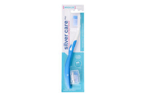 Зуб.щітка Silver Care серед.жорст.з/змін.насад. И377(Італ)