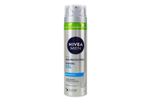 Гель для бритья Серебряная защита Nivea Men 200мл