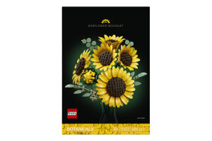 Конструктор для взрослых от 18лет №11502 Sunflower bouquet Botanicals Lego 686эл