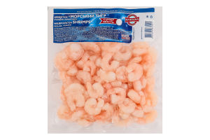 Креветки заморожені очищені Морський тигр Karolina в/у 400г