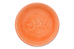 Миска для котов керамическая с рыбками 0.2л 13см №24492 Trixie 1шт