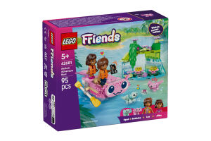 Конструктор для дітей від 5років №42681 Axolotl adventure boat Friends Lego 95ел