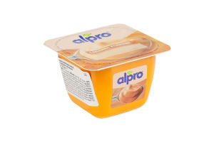 Десерт соевый с карамельным вкусом с добавленными кальцием и витаминами Alpro ст 125г