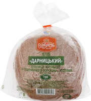Хлеб из смеси ржаной и пшеничной муки подовый Дарницкий Рум'янець м/у 700г