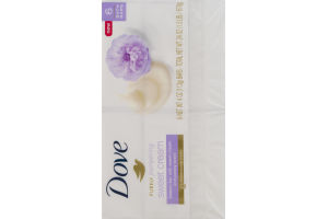 Dove Purely Pampering Beauty Bar With Sweet Cream and Peony Scent - 6 CT
