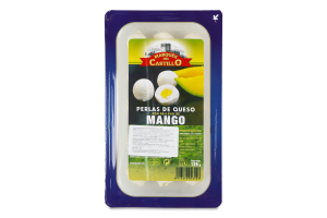 Жемчужины сырные 45% с манго Marques del Castillo лоток 125г