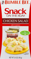 Bumble Bee Snack On The Run Chicken Salad With Crackers