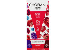 Chobani Kids Greek Yogurt Tubes Variety Pack - 16 CT