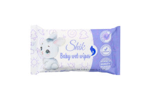 Серветки вологі дитячі 15шт Shik