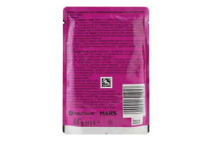 Корм консервированный полнорационный для котят С говядиной в соусе Junior Whiskas д/п 85г