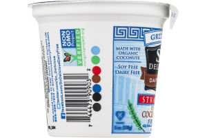 So Delicious Dairy Free Cultured Coconut Milk Greek Style Strawberry